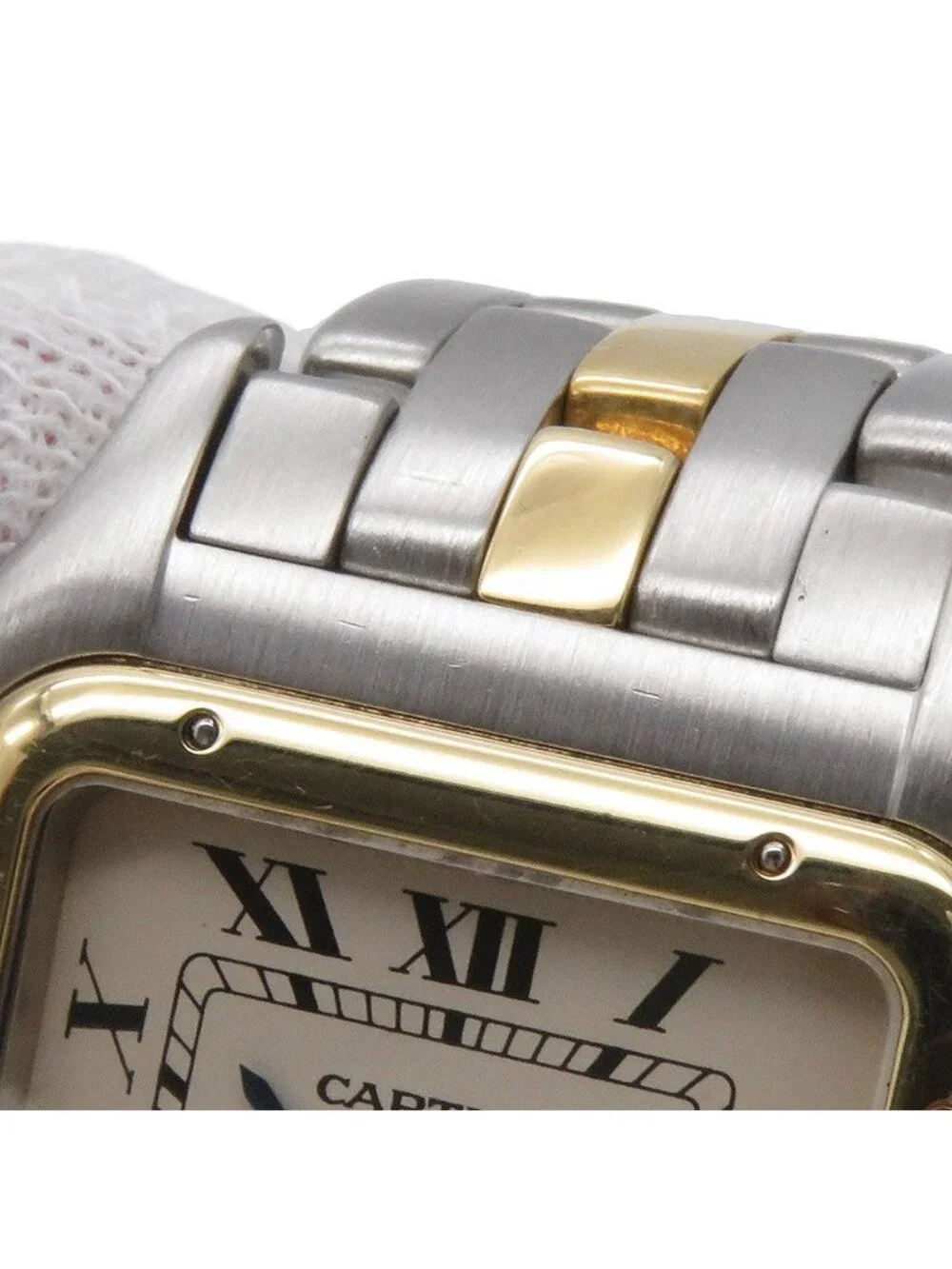 Cartier Panthere LM 1 Row Watch Ivory Dial
